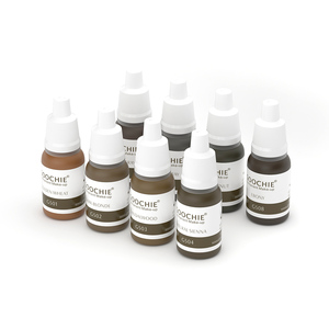 Goochie nuevo 8 colores personalizados Micro crema pigmento 10ml <span class=keywords><strong>cejas</strong></span> Microblading maquillaje permanente <span class=keywords><strong>pintura</strong></span> PMU Tatoo tinta - Product Image 2