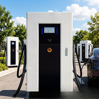 Estación de Carga para Vehículos Eléctricos Jinghu para Exteriores, 80kW, Conector CCS2, Montaje en Suelo, Plataforma OCPP Lista para Usar, Resistente a la Intemperie IP54, TA-DC-DD 80-P