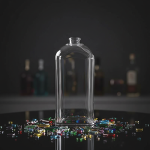 Vente en gros de flacons de <span class=keywords><strong>parfum</strong></span> en verre semi-circulaires 63ml/100ml en verre super flint avec bouchon en liège, étanches, impression personnalisée sur la surface, boîte incluse - Product Image 1