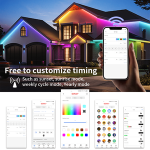 شريط إضاءة <span class=keywords><strong>led</strong></span> بتحكم واي فاي, شريط إضاءة <span class=keywords><strong>led</strong></span> بتحكم في عيد الميلاد بعام - Product Image 6