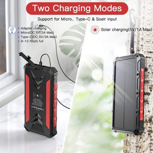 <span class=keywords><strong>Banque</strong></span> d'alimentation solaire à étiquette <span class=keywords><strong>privée</strong></span> directement de l'usine 2020, 36000 mAh, portable, sans fil, QC 3.0, charge rapide, banques d'alimentation pour tous les téléphones - Product Image 5