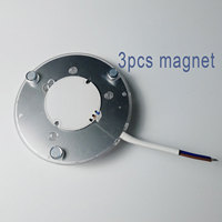 Module LED avec lentille 120lm/w 12w 18w 24w pour plafonnier, remplace la lumière tamisée AC 2835 SMD Module LED rond avec lentille