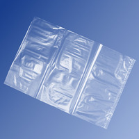 Nouveaux sacs personnalisés pour micro-ondes avec clip, sacs alimentaires en plastique résistants à la chaleur, sacs en plastique pour poulet rôti