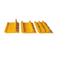 Roue de traînée à chaîne pour mini-excavatrice, modèle PC200 EX200 D6R, avec rouleau inférieur, maillon de chenille et semelles de chenille