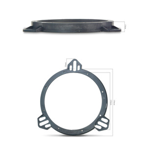 Anti-Vibration Pad <b>Speaker</b> Gasket Plastic Black For Car <b>Audio</b> Installation - Product Image 3