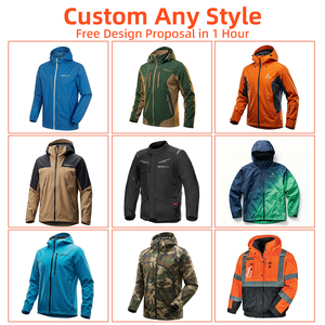 Custom Wholesale Windproof <strong>Waterproof</strong> Jacket Lightweight Heavy Rain Coat Comfortable Stylish Softshell Jacket For Citywalk Daily - Product Image 3