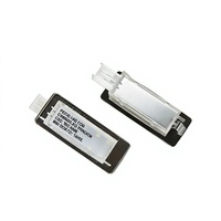 Éclairage de plaque d'immatriculation LED sans erreur en boîtier métallique pour Renault Captur Espace Fluence Scenic Laguna Modus FL 12V Blanc froid