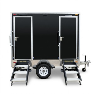 Remorque de toilettes mobiles de luxe pour événements VIP, avec <span class=keywords><strong>douche</strong></span> intégrée, personnalisable, écologique et portable - Product Image 1
