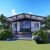 Casa Contenedor Expandible Prefabricada de Lujo al por Mayor, Portátil, de 20, 30 y 40 pies, Diseño Moderno, Transpirable, con Baño
