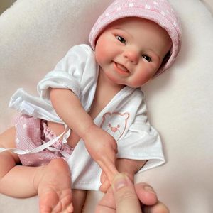 Poupées Reborn Réalistes Filles 15 Pouces Corps Entier en Silicone Chauve Peintes à la Main Réalistes Ensemble Cadeau Bébé Nouveau-né - Product Image 3