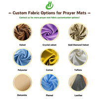 Tapis de prière portable et doux pour mosquée et maison |   Tapis islamique léger
