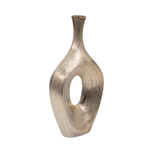 Vaso decorativo in ceramica a taglio aperto per soggiorno, decorazioni per la casa, camera da letto, ufficio, scrivania, tavolo - Product Image 3