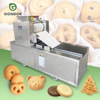 Machine de production automatique de mini biscuits craquelins sablés pour fabriquer des biscuits italiens en Chine