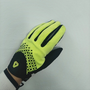 Unisex đầy đủ ngón tay cưỡi găng tay màn hình cảm ứng chống trượt SBR Pad Trọng lượng nhẹ thoáng khí polyester có thể điều chỉnh dây đeo cổ tay thể thao - Product Image 6