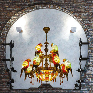 Lampadario Moderno in Vetro Colorato a Risparmio Energetico Dimmerabile Garanzia di 5 Anni Oro/Cioccolato Nuovo Stile Illuminazione Turca per Caffè e <span class=keywords><strong>Ristoranti</strong></span> - Product Image 3