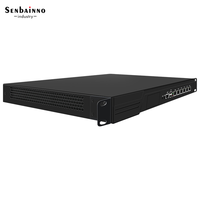 Firewall 1U pour rack, 6 ports LAN, 3320M HM76, DDR3 MAX 8G, VGA, SATA3.0, MSATA, compatible WIN7 WIN10 WIN11, Appliance Firewall