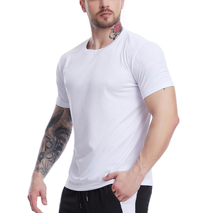 Camiseta de manga corta ajustada, venta al por mayor de Bangladesh 100 Camiseta de algodón y hombre de impresión personalizada barata de moda/ - Product Image 6