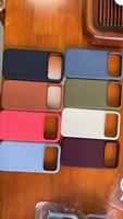 Coques de téléphone portable en silicone liquide de qualité supérieure pour iPhone 18 17 16 15 14 13 Pro Max, antichoc, magnétiques, avec bouton AI, pour professionnels