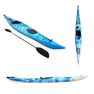 Nuevo diseño Sea <span class=keywords><strong>Kayak</strong></span> Ocean,Factory Batch Generation 16 Ft <span class=keywords><strong>Kayak</strong></span> 2 personas sentarse en canoa de plástico - Product Image 1