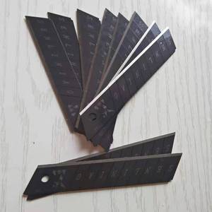 Forest Bird Utility Knife Blade 0.6mm Carbon Steel Snap Off 18mm Double Sided Replacement Blades - Product Image 3