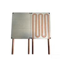 Plaque de dissipateur thermique en aluminium extrudé sur mesure, traitement anodisé, radiateur de refroidissement LED haute puissance