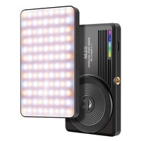 Selfie magnétique LED Fill Light 2000mAh RGB Lighting pour la photographie Smartphone Laptop Pocket Camera