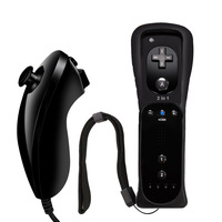 Honcam Remote Controller Remote Controllers avec étui en silicone pour Wii Nintendo pour Wii et Wii U not Motion Plus