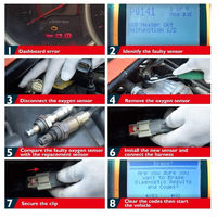 Sensor de Oxígeno de Punto Único Marelli Fiat Chery Premium Gold Cup OZA522-BB1 Reemplazo Original