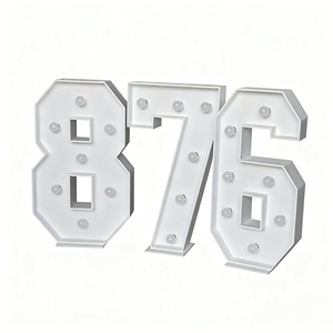 Letras LED Personalizadas de 4 y 5 Pies para Marquesinas, Ideales para Bodas y Publicidad, Diseño Independiente, Resistentes al Agua IP65, Luz Personalizada - Product Image 2