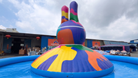 Piscine gonflable pour enfants LILYTOYS, prix d'usine, piscine gonflable étanche pour parc aquatique