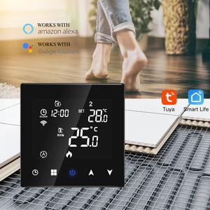 Termostato eléctrico Control de voz Dual Temp. Pantalla Controlador de temperatura eléctrico con ahorro de energía Wifi Termostato inteligente - Product Image 4