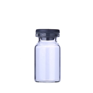 Cổ nhỏ hổ phách rõ ràng <span class=keywords><strong>7ml</strong></span> Chai thủy tinh nhỏ với nắp - Product Image 4