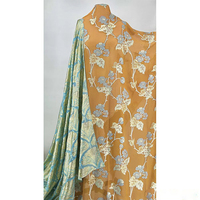 Ensemble de Dirac Somalien Farasawi Élégant Série Feuilles Florales en Tissu Gabasar Premium pour Mariages Traditionnels, Cérémonies et Tenues Quotidiennes
