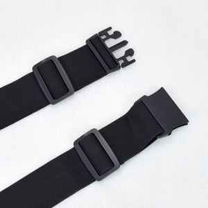 Cinturón Deportivo Ajustable de Nuevo Diseño de Fábrica BSCI, Riñonera Delgada con Bolsillo Expandible, Cinturón Deportivo Negro Impermeable para Correr - Product Image 3
