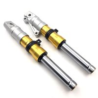 Motosiklet Scooter için 310mm DIOAF18 AF28 AF34 AF35 AF36 AF56 Z4 disk frenler modifiye ön süspansiyon ön amortisör