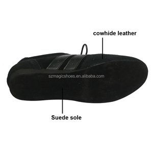 Scarpe da ballo Wedopus Alex Line <span class=keywords><strong>Dance</strong></span> scarpe da ballo con suola in pelle Unisex in pelle scamosciata scarpe da ballo nere leggere per ballare da donna - Product Image 3