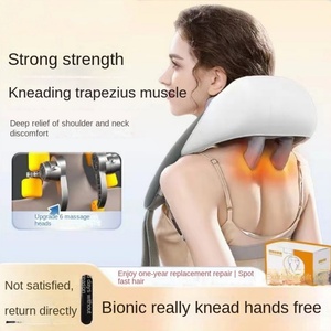 Masajeador Recargable para el Músculo Trapezius, Nuevo Chal de Relajación para Hombros y Cuello con Compresión Caliente para Adultos - Product Image 4