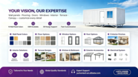 Maison mobile préfabriquée de type remorque, mini-cabane modulaire sur roues, maison préfabriquée portable pour station balnéaire dans le désert et vie hors réseau