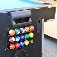 Vente flash : table de billard multi-jeux moderne 4 en 1 avec hockey sur air, tennis de table et table à manger