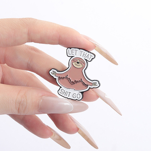 Lascia che <span class=keywords><strong>le</strong></span> persone si sbagliano su di te con spilla a spilla con spilla e spilla con motivo per regalo di gioielli per amici bambini alla rinfusa - Product Image 4