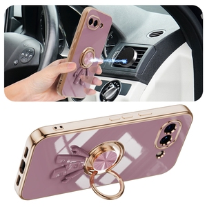 Funda Protectora Cromada con Diseño de Astronauta para Google Pixel 10A/9 Pro/8A/11, Funda con Anillo de Soporte 6D para Galaxy S26 - Product Image 3