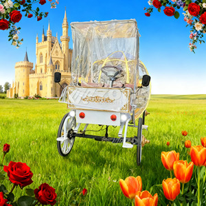 Carruaje de Calabazas Tallado a Mano Artístico, Inspirado en Cuentos de Hadas, Obra de Arte Cultural, Artesanía Hereditaria, Decoración para Exhibición Escénica y Cultural - Product Image 5