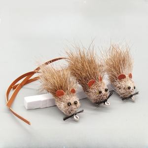 25 señuelos de mosca de ratón flotante ciervo pelo espuma Topwater Predator peces cebos - Product Image 1