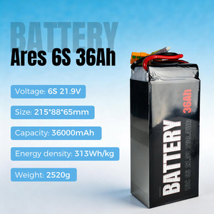 แบตเตอรี่ลิเธียมคุณภาพสูง อายุการใช้งานยาวนาน 16000mAh 22000mAh 27000mAh 30000mAh แบตเตอรี่ Li-Ion แบบแข็ง สำหรับโดรน UAV มัลติคอปเตอร์ - Product Image 5