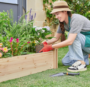 <span class=keywords><strong>Prix</strong></span> <span class=keywords><strong>de</strong></span> gros - Bac <span class=keywords><strong>de</strong></span> jardin surélevé en bois rustique, écologique, durable, à grain naturel, pour pelouse et fleurs - Product Image 6