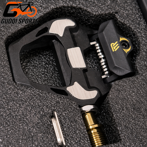 <span class=keywords><strong>Pedales</strong></span> Autoblocantes de Fibra de Carbono con 3 Rodamientos para Bicicletas de Carretera y Ciclismo de Larga Distancia, con Transferencia de Potencia Eficiente - Product Image 3