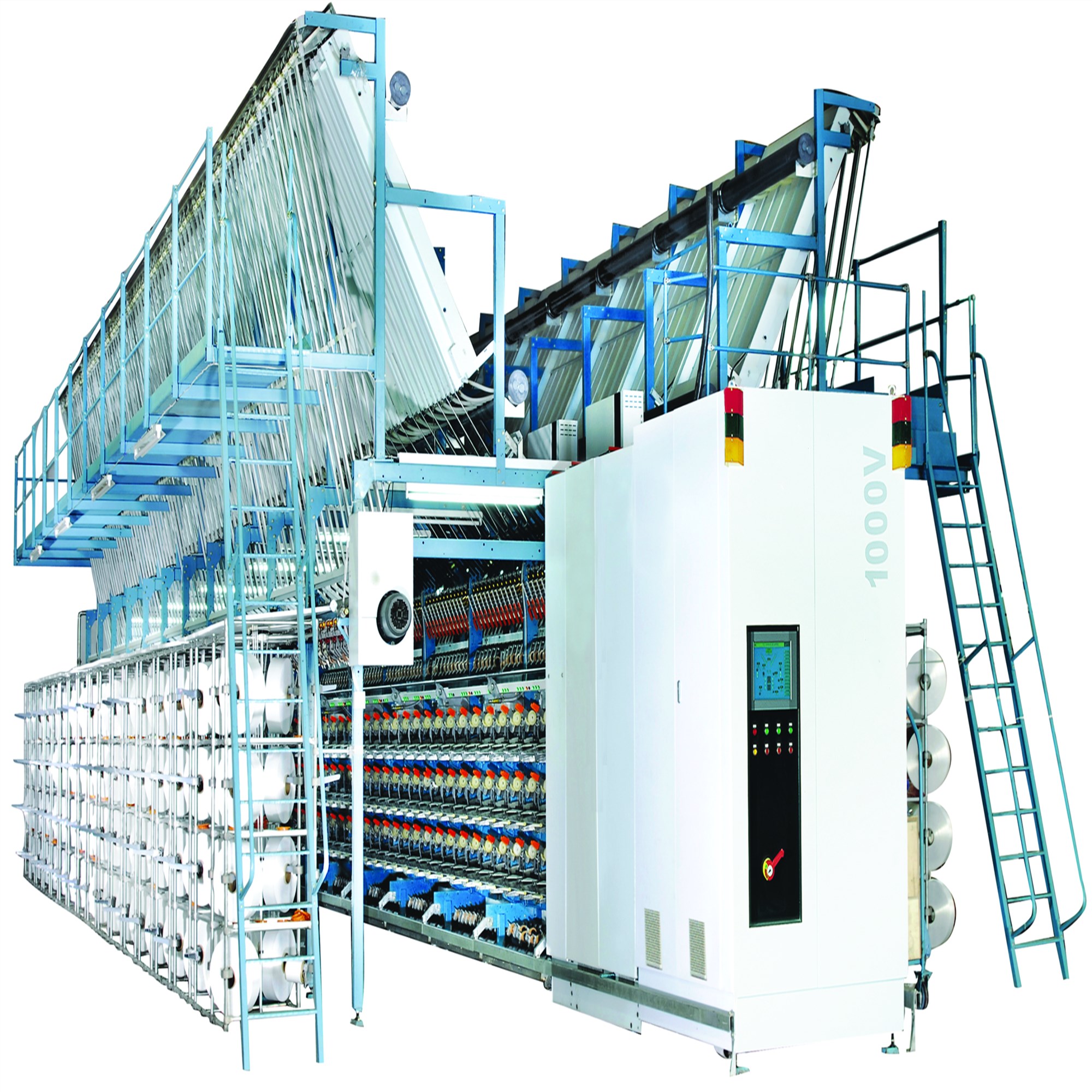 Модель 1000 V частично ориентированная нить для вытянутая текстурированная нить высокая скорость пряжа из полиэфирного волокна текстурирование машина текстурирования