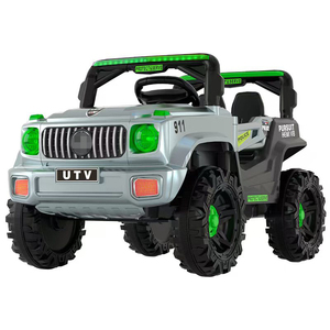 Vehículos Todoterreno Eléctricos de Cuatro Ruedas para Niños, Vehículos Todoterreno Grandes con Tracción en Dos Ruedas para Bebés, Niños, Coches de Carreras para Niños, Coches de Juguete con Música - Product Image 4
