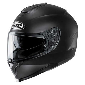 Casque de moto intégral HJC C70N Noir Couleur unie Matériau en polycarbonate - Product Image 1