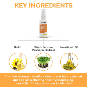 La biotina tratamiento para la pérdida de cabello suero de crecimiento productos para el cabello Natural suero de crecimiento - Product Image 4